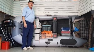 Навигатор 330 нднд Турист-,, самая плохая лодка ПВХ".SUZUKI DF 6 AS.