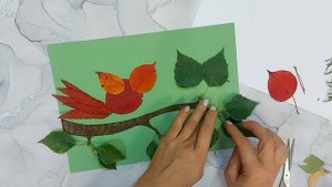 Поделки из листьев.