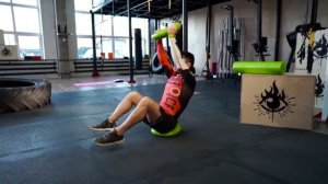 Балансировочная подушка US MEDICA. Упражнения на балансировочном диске.