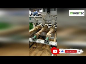 Фрезерно гравировальный станок с ЧПУ WoodTec T 1513х4 | ФРЕЗЕРОВАНИЕ НОЖЕК СТУЛА