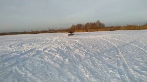 Зимний дрифт на АКПП 4вд. Тойота Спринтер!