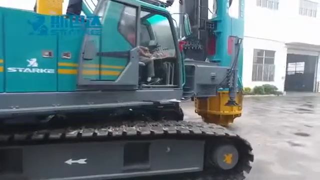 Сваебойный копер Starke серии LH -120 P с Гидравлическим молотом HHP-25 / 8 800-600-74-75