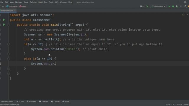 Creating an Age Group Program in Java | int смотреть онлайн