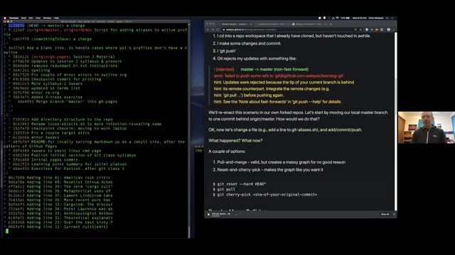 W12D3: Git workshop 2 (1 of 3) смотреть онлайн
