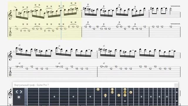 G3 Live In Denver  Yngwie Malmsteen  ( GTP fingerstyle  guitar tabs ) смотреть онлайн