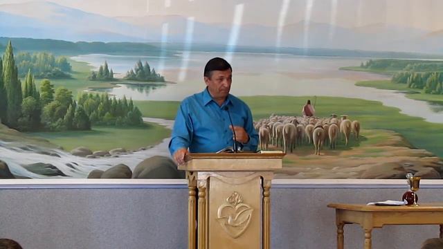 "Взошедшие на молитвенную гору".Богослужение  церкви  ХВЕ  д.Б. Лепесы. Проповедь .