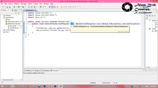 What is Servlet in Urdu/ Hindi | A simple servlet Program using Tomcat and Apache смотреть онлайн