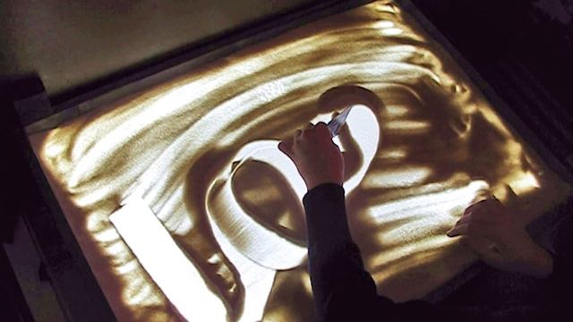 Песочная каллиграфия смотреть онлайн