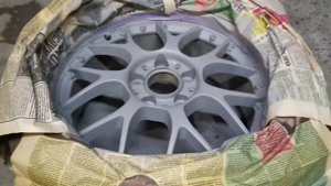 Покраска колёсных дисков за 500р.