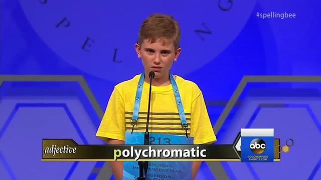 Spelling Bee | 6-Year-Old Kid Makes History at National Spelling Bee смотреть онлайн