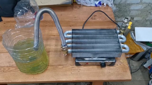 Промывка теплообменника Viessmann vitopend 100 в гаражных условиях. смотреть онлайн