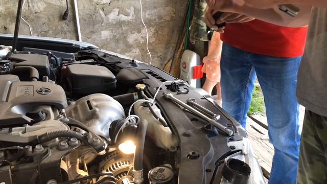 Замена ролика натяжителя обводного ремня Toyota Camry 50 смотреть онлайн