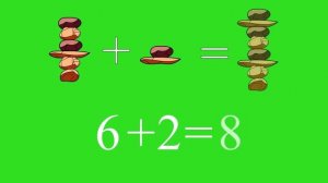 Математика с кисой Алисой. Урок 7. Сложение и вычитание в пределах 8-и. (0+)