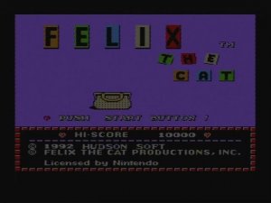 Felix The Cat ("Кот Феликс") - прохождение на приставке
