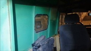установка на луаз боковые раздвижные стёкла с уаз буханки часть 1