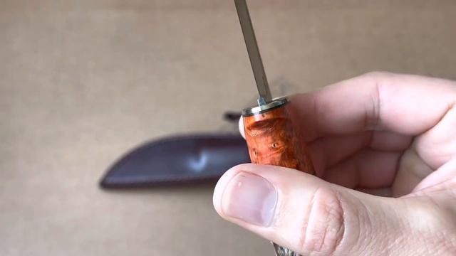 Нож «Барбус» Рог оленя, пирография, скримшоу, ELMAX, Сандер смотреть онлайн