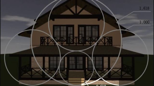 Коттедж из Ytong по принципу золотой пропорции смотреть онлайн