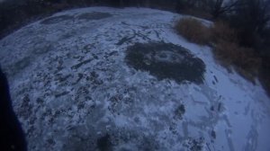 Рыбалка по первому льду на косынки.