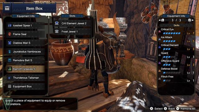 Custom Armor Set 047 - Kushala Crit Lance