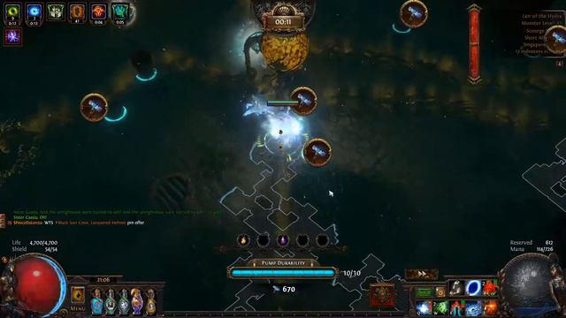 POE 3.16: Flicker Strike with Claw смотреть онлайн