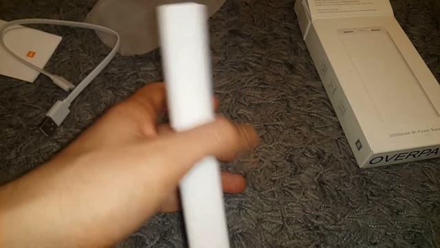 POWER BANK XIAOMI 2C 20000MAH, SILVER WHITE смотреть онлайн