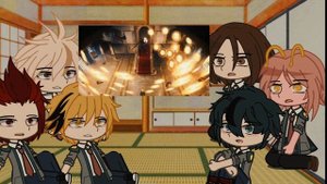 \\BNHA Class 1a react to Gilgamesh as a Pro Hero//Gilgamesh vs Enkidu//