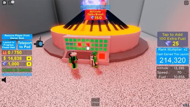 Update Beli Rocket Baru Harga 5 juta (3-2-1 Blast Off Simulator) - Roblox indonesia смотреть онлайн