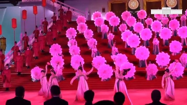 Церемония встречи лидеров Центральной Азии в саду Тан в Китае смотреть онлайн