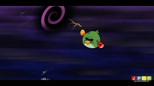Angry Birds Space "Cosmic Crystals" Parte 1 │JuanPiggysPowerPoint смотреть онлайн