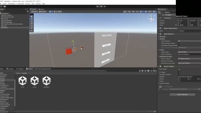 Github UNITY 2023 homework3 смотреть онлайн