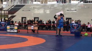 Финал 125 кг Засеев Арсамаг(РСО-Алания) - Бестаев Андрей (РСО-Алания)