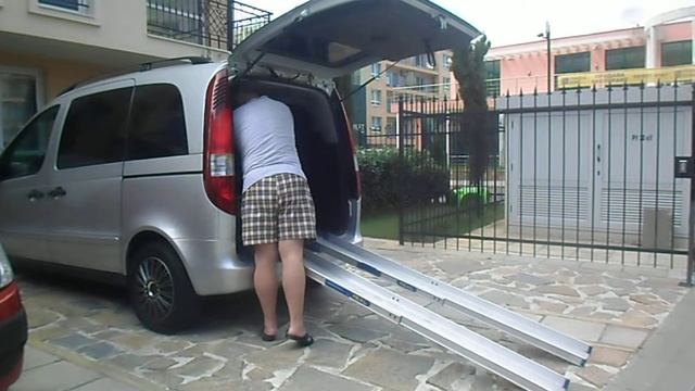 Пандус в авто для инвалидной коляски смотреть онлайн