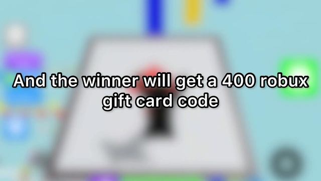 400 ROBUX GIFT CARD GIVEAWAY! смотреть онлайн