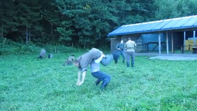 Каскадеры, рукопашный бой. (партизаны VS вермахт) смотреть онлайн