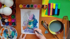 Рисуем с нуля. Простой натюрморт. Этюд акрилом. Ваза | Draw from scratch. A simple still life.