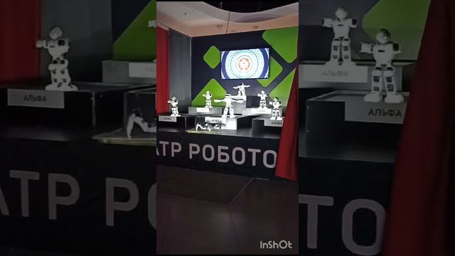 прикольное шоу роботов