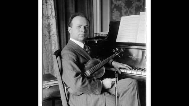Mischa Elman - "Garden Scene" from Wieniawski's Faust Fantasy смотреть онлайн
