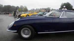 Vintage Supercars Out in the Rain