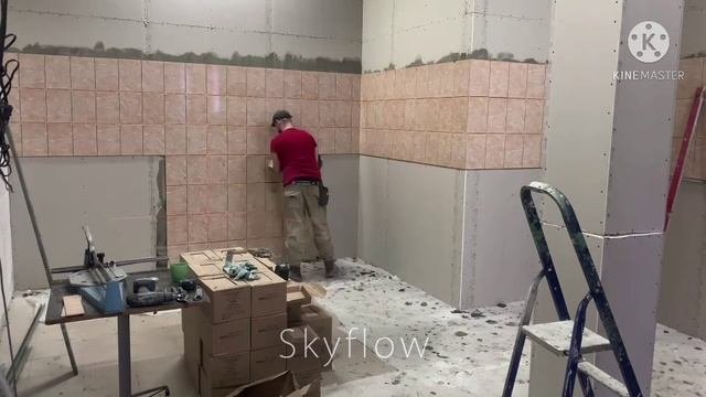 Укладка плитки.Норильск.25.03.20