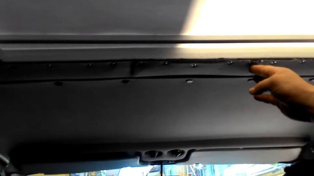 Вырезанная крыша УАЗ Патриот