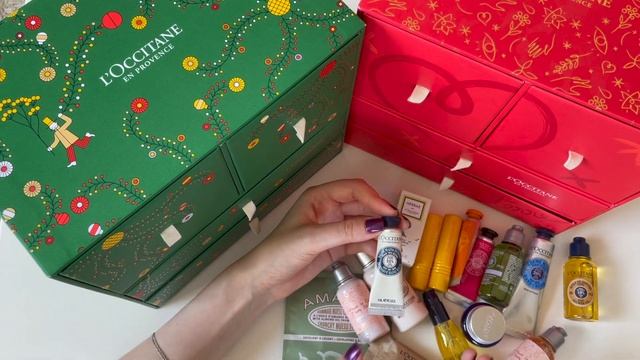L'occitane / 2021 - 2022 / Премиум адвент календарь/ Advent calendar 2021 / обзор