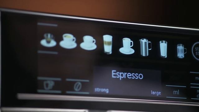 Coffee select display - Siemens espressomaskine смотреть онлайн