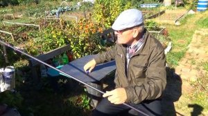 Сбор яблок на высоте