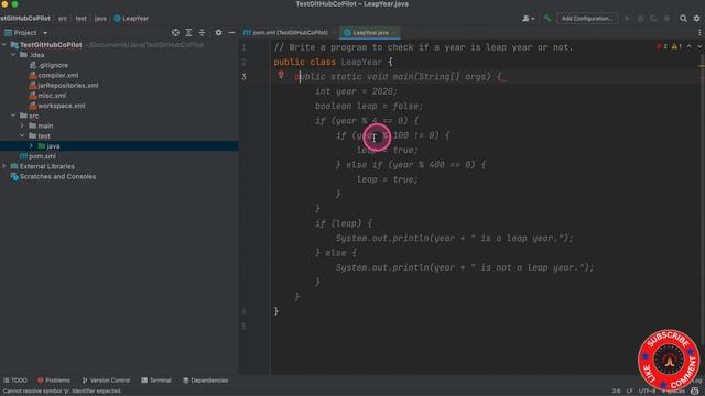 How to Install the GitHub Copilot extension in IntelliJ | Java | Pair Programming.