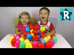 ★ 36 Сюрпризов Необычные Штампы Сюрприз с Игрушкой Печатка от Рома Шоу Egg Surprise Toys Roma Show