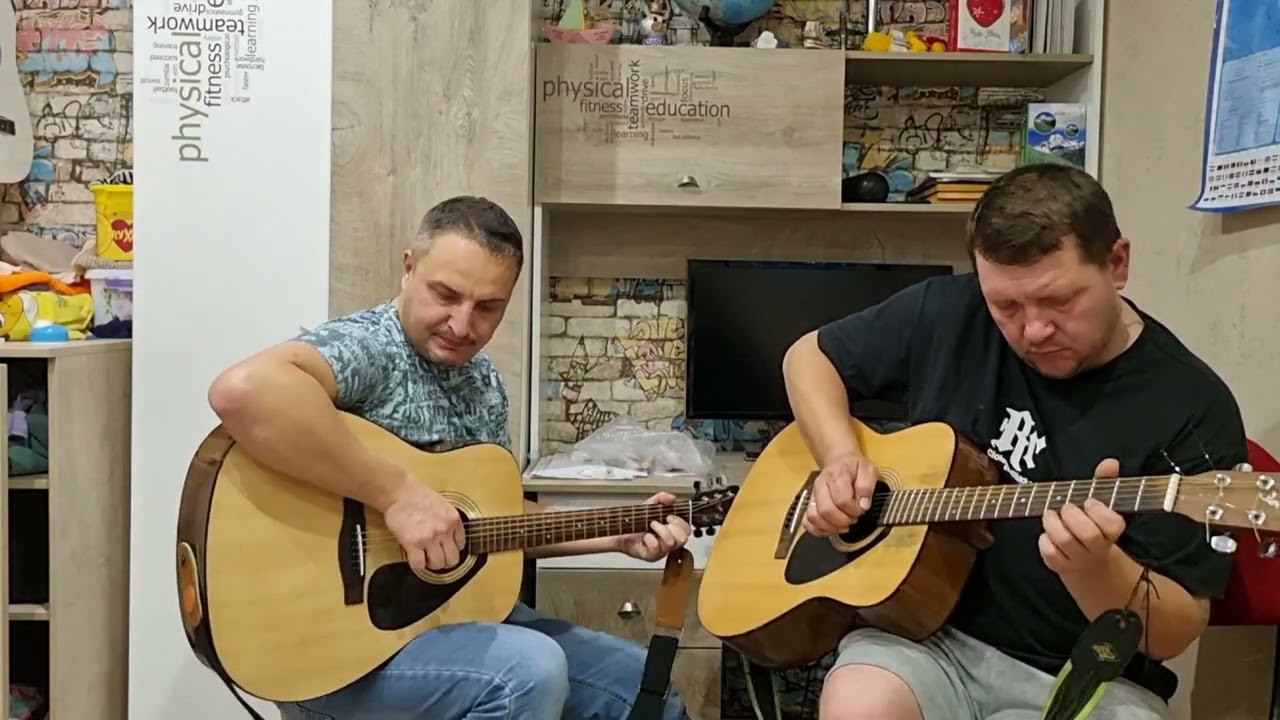 Мелодии на гитаре.Импровизация.