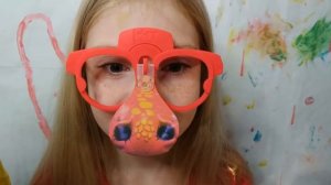 1\2 Игра Глупышка - Вкуся и Медведь пригласили играть в настольную игру с Масками Маму и тетю Иру