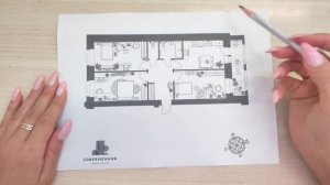 Обзор 3-х комнатной квартиры!