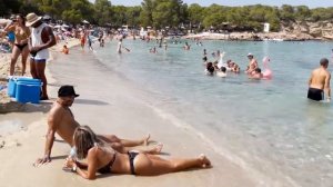 IBIZA SES SALINES BEACH / LAS SALINES BEACH | LONGEST BEACH IN IBIZA | BEACH WALK TOUR 4K