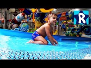 ★ Идём в АКВАПАРК Катаемся на Горках и Плаваем в Бассейнах Have fun in the water park